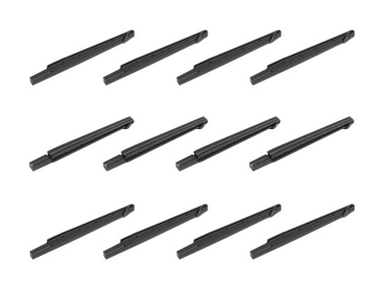 Märklin E209582 Rungen, schwarz (12 Stück) Modelleisenbahn