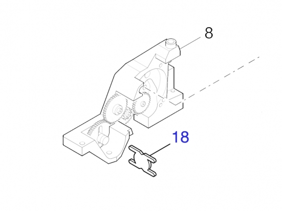 Preview: Märklin E223290 Mitnehmer (4 Stück) für BR 211, BR 212, V100 Modelleisenbahn