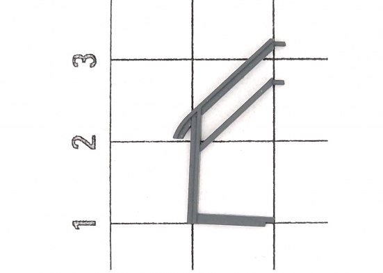 Preview: Märklin 233426 E233426 Treppengeländer (2 Stück) Modelleisenbahn
