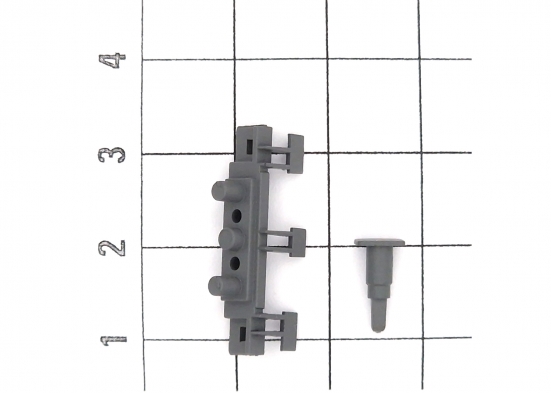 Preview: Märklin 257161 E257161 Pufferbohle (2 Stück) Modelleisenbahn