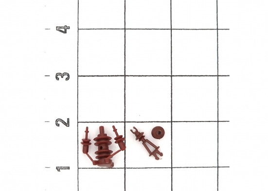 Preview: Märklin 264981 E264981 Isolatoren, Hauptschalter - Set Modelleisenbahn