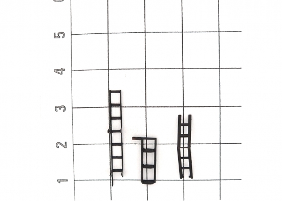 Preview: Märklin E265108 Leiter, Tritte (Set) Modelleisenbahn