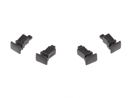 Minitrix E277864 Puffer grau (4 Stück) Modelleisenbahn