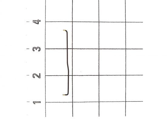 Preview: Märklin E286346 Griffstangen schwarz (10 Stück) Modelleisenbahn