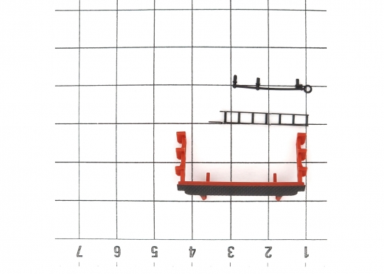 Preview: Märklin E292295 Leitern, Griffstange, Bühne (Set) Modelleisenbahn