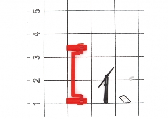Preview: Märklin E293601 Antenne, Scheibenwischer, Lichtkörper (Set) Modelleisenbahn