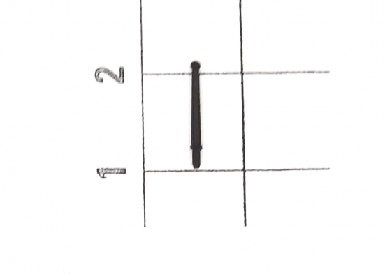 Preview: Märklin E297871 Griffstange Tender (2 Stück) Modelleisenbahn