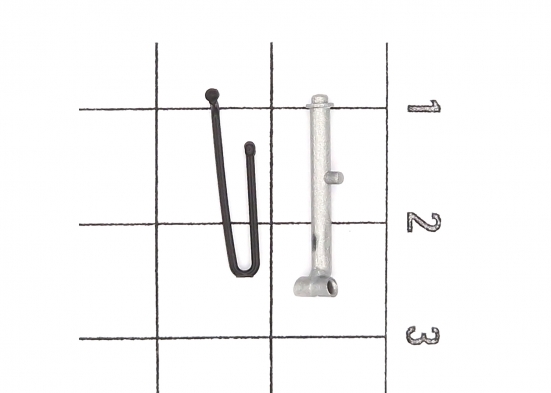Preview: Märklin E297931 Auspuff, Haltestangen (Set) Modelleisenbahn