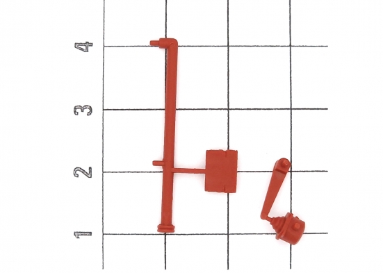 Preview: Märklin E301704 Ausgleichsrohr, Bremszylinder li. (Set) Modelleisenbahn