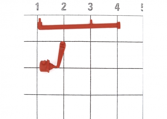Preview: Märklin E301774 Ausgleichsrohr, Bremszylinder re. (Set) Modelleisenbahn