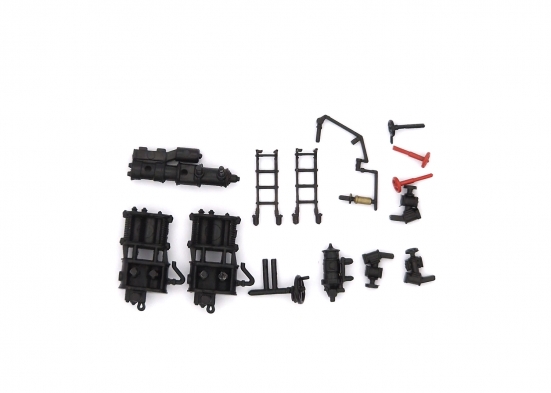 Märklin E318171 Leiter, Pfeife, Pumpe, Handrad (Set) Modelleisenbahn