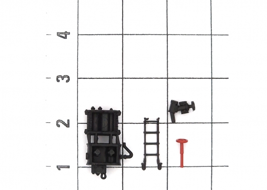 Preview: Märklin E318171 Leiter, Pfeife, Pumpe, Handrad (Set) Modelleisenbahn