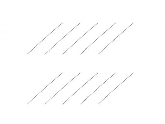 Minitrix E329022 Federstab 0,12x14,4 (10 Stück) Modelleisenbahn