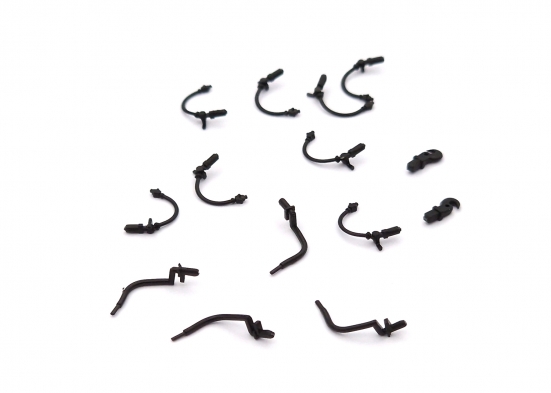 Preview: Märklin E340818 Bremsschlauch, Haken, Rohre (Set) Modelleisenbahn