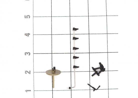 Preview: Märklin E341174 Haken, Leitung, Deckel, Leiter (Set) Modelleisenbahn