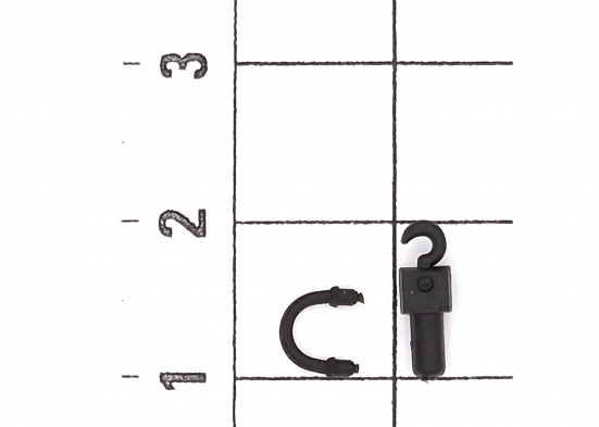 Preview: Märklin E343674 Bremsleitungen und Haken (Set) Modelleisenbahn