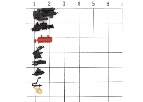Preview: Märklin E344019 Glocke, Pumpen, Pfeife, Ventil (Set) Modelleisenbahn