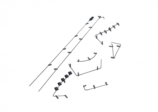 Preview: Märklin E352344 Schläuche, Haken, Tritte, Schleifleiste (Set) Modelleisenbahn