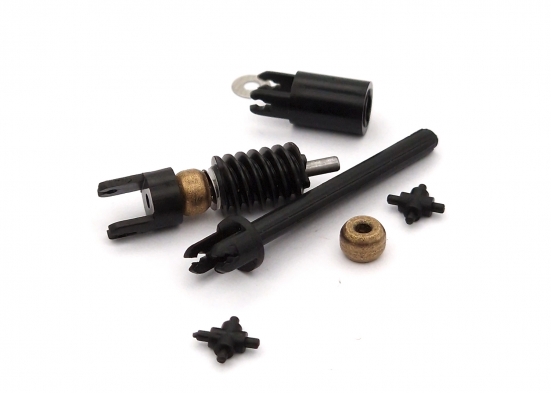 Preview: Märklin E356019 Schneckenwelle, Kardanwelle, Kalottenlag (Set) Modelleisenbahn