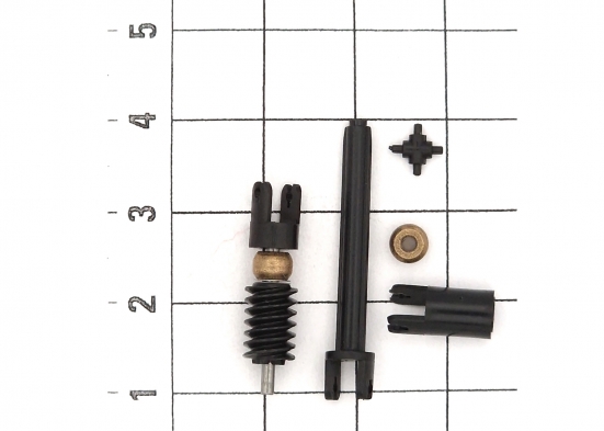 Preview: Märklin E356019 Schneckenwelle, Kardanwelle, Kalottenlag (Set) Modelleisenbahn