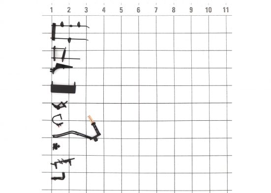 Preview: Märklin E360141 Schläuche, Tritte, Zylinder, Federpaket (Set) Modelleisenbahn