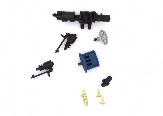 Märklin E368461 Pfeife, Ventil, Handrad, Pumpe, Hutze (Set) Modelleisenbahn