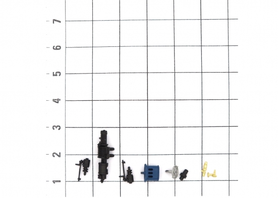 Preview: Märklin E368461 Pfeife, Ventil, Handrad, Pumpe, Hutze (Set) Modelleisenbahn