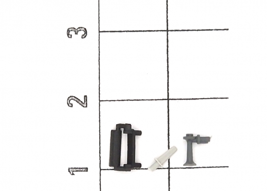 Preview: Märklin E370782 Spiegel, Antenne, Horn (Set) Modelleisenbahn