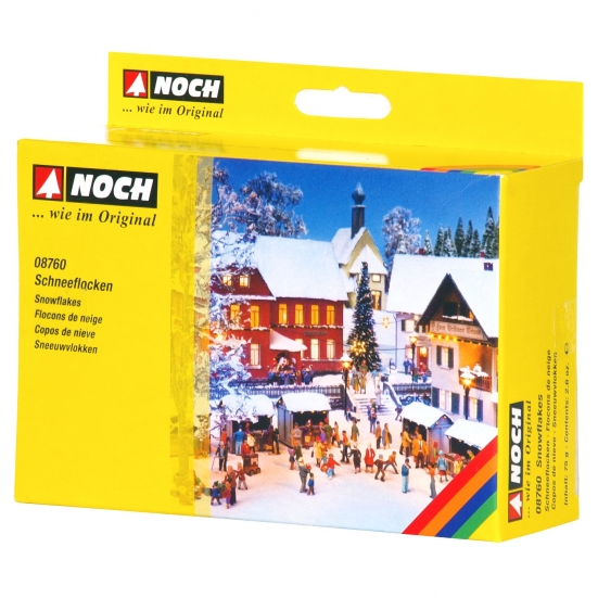 NOCH 08760 Schneeflocken 75g