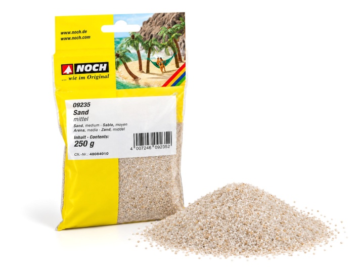 NOCH 09235 Sand mittel, 250g 