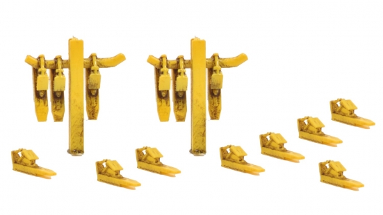 NOCH 13606 H0 Hemmschuh-Set 3D-minis