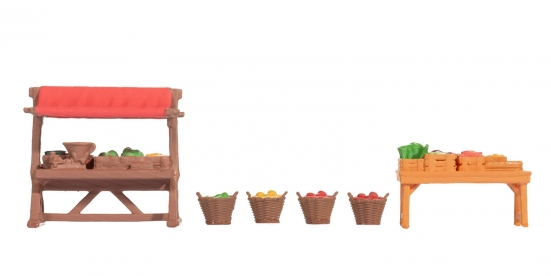 NOCH 14837 H0 Wochenmarkt-Zubehör