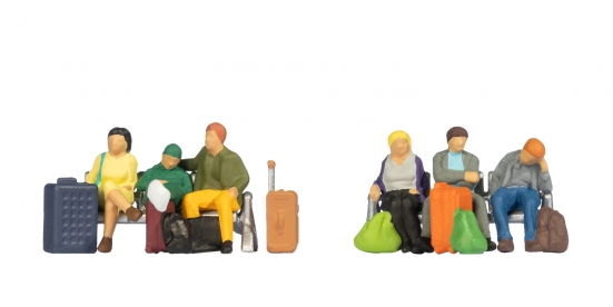 NOCH 36213 N Sitzende Reisende