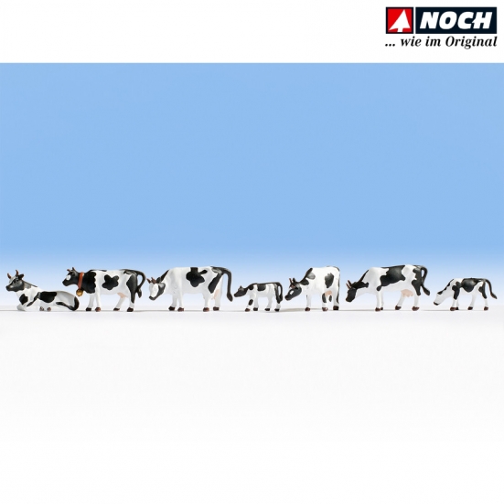 NOCH 15721 H0 Kühe, schwarz-weiß