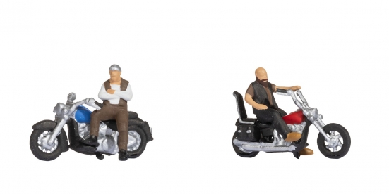 NOCH 15906 H0 Rocker auf Motorrädern