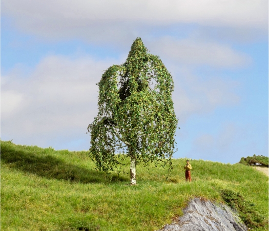 NOCH 20121 Hängebirke, 12 cm hoch (Master-Serie)