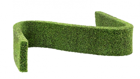 Preview: NOCH 21518 H0/TT Modellhecken hoch, grün, 2 Stück