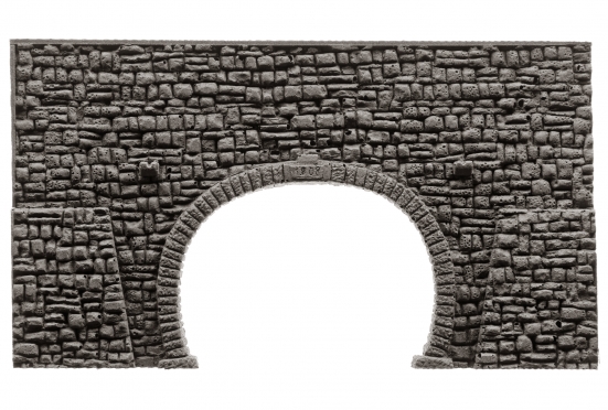 NOCH 34938 N Tunnel-Portal 2-gleisig, 16 x 9 cm