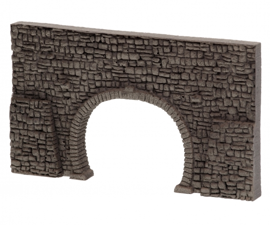 Preview: NOCH 34938 N Tunnel-Portal 2-gleisig, 16 x 9 cm