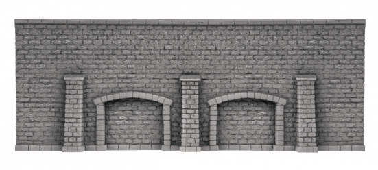 NOCH 58276 H0 Arkadenmauer, 33 x 12,5 cm