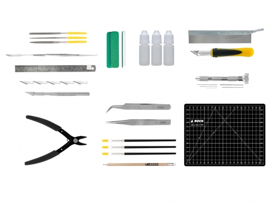NOCH 60050 Spezial-Werkzeug-Set, 36-teilig