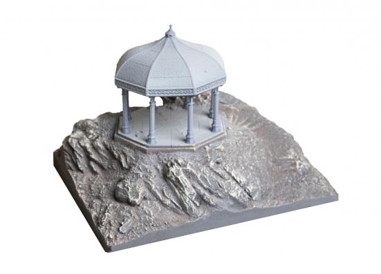 Preview: NOCH 60764 H0 Pavillon 17 x 15 cm, 13 cm hoch