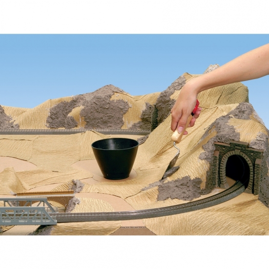 Preview: NOCH 60890 Fels-Spachtel „Sandstein“ braun, 400g