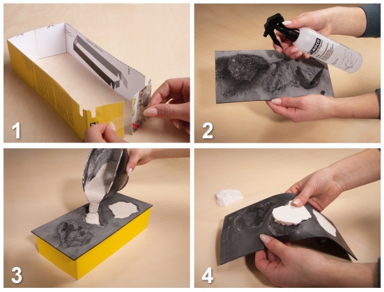 Preview: NOCH 61232 Fels-Gussform „Hochvogel“