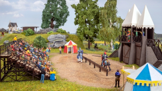 NOCH 66828 H0 Ritterturnier micro-motion