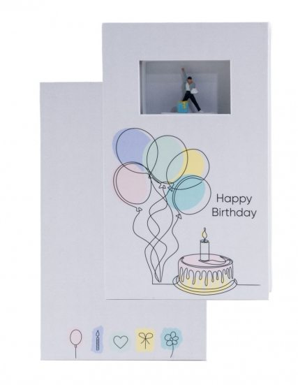 NOCH 99507 Geschenkbox „Happy Birthday”