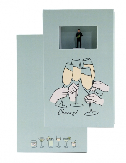NOCH 99508 Geschenkbox „Cheers!”