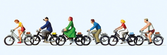 Preiser 10091 H0 Radfahrer