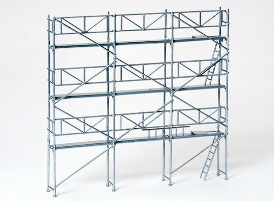 Preiser 17180 H0 Roll- / Fassadengerüst (Bausatz)