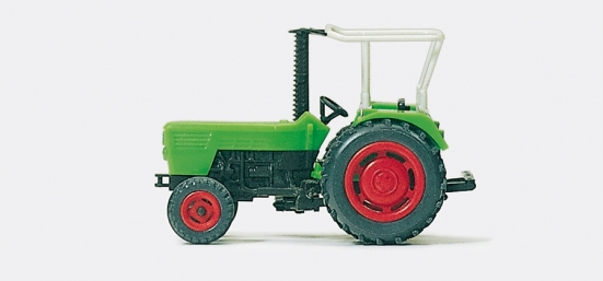 Preiser 17913 H0 Ackerschlepper DEUTZ D 6206 mit Mähbalken (Fertigmodell)
